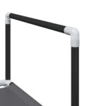 VidaXL Stojan na topánky 8-vrstvový čierny 44x28x145 cm netkaná látka – Obrázok 8