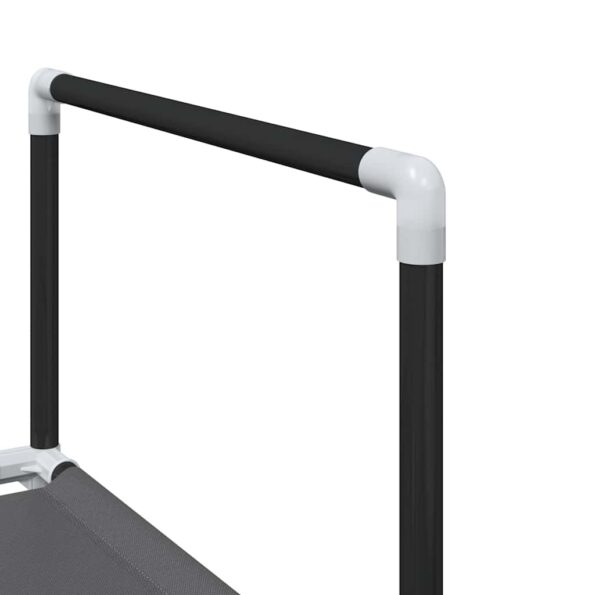 VidaXL Stojan na topánky 8-vrstvový čierny 44x28x145 cm netkaná látka – Obrázok 8