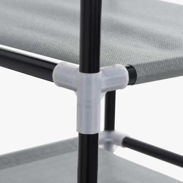 vidaXL skrinka na topánky sivá 60,5x30x97 cm netkaná textília – Obrázok 11