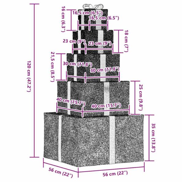 VXL8721158513380_g_en_hd_9.jpg vidaXL Vianočná dekorácia Darčeková krabička 250 LED diód Teplá biela – Obrázok 10
