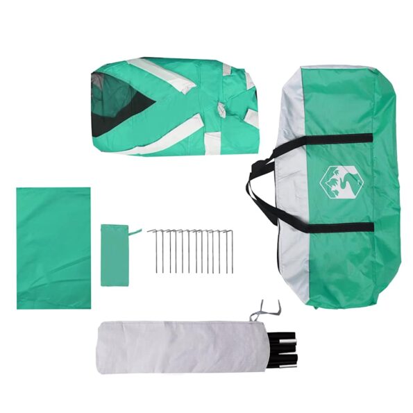 VidaXL Stan pri bazéne s odnímateľnými stenami zo sieťoviny 512x458 cm – Obrázok 12