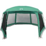 VidaXL Stan pri bazéne s odnímateľnými stenami zo sieťoviny 670x590 cm – Obrázok 7