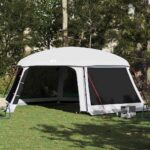 VidaXL Stan pri bazéne s odnímateľnými stenami zo sieťoviny 670x590 cm