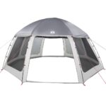 VidaXL Stan pri bazéne s odnímateľnými stenami zo sieťoviny 510x510 cm – Obrázok 7