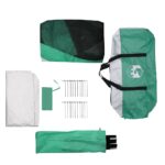 VidaXL Stan pri bazéne s odnímateľnými stenami zo sieťoviny 612x612 cm – Obrázok 12