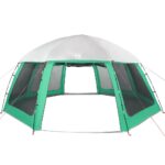 VidaXL Stan pri bazéne s odnímateľnými stenami zo sieťoviny 612x612 cm – Obrázok 7