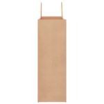 vidaXL Papierové tašky 250 ks s rúčkami, hnedá, 45x17x48 cm – Obrázok 6