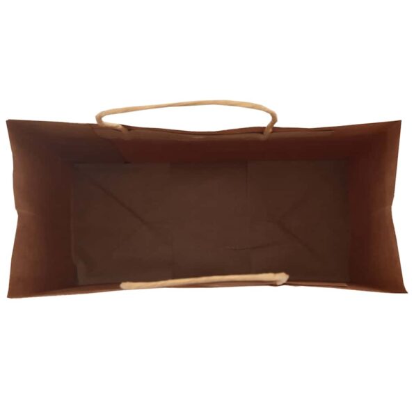 vidaXL Papierové tašky 250 ks s rúčkami, čierna, 18x8x22 cm – Obrázok 8