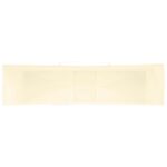 vidaXL Papierové tašky 250 ks s rúčkami, žlté, 54x15x49 cm – Obrázok 8