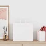 vidaXL Papierové tašky 250 ks s rúčkami, biele, 32x22x28 cm – Obrázok 2