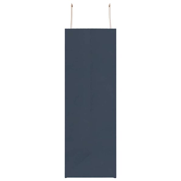 vidaXL Papierové tašky 250 ks s rúčkami, modré, 45x17x48 cm – Obrázok 6