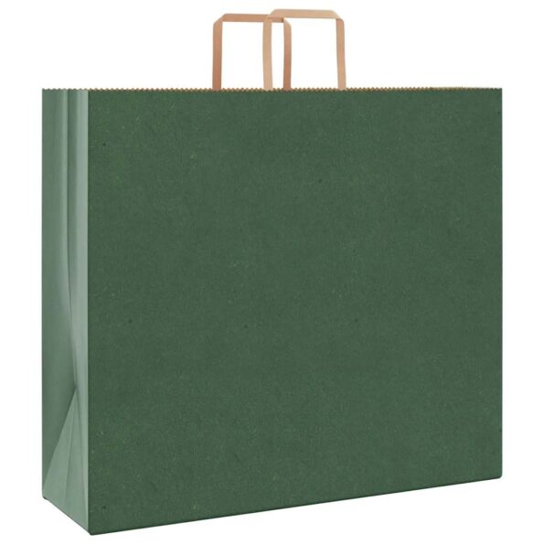 VXL8721158519061_g_en_hd_2.jpg vidaXL Papierové tašky 250 ks s rúčkami, zelené, 54x15x49 cm – Obrázok 3