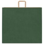 vidaXL Papierové tašky 250 ks s rúčkami, zelené, 54x15x49 cm – Obrázok 5