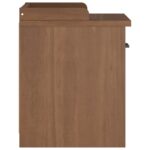 vidaXL Lavica do predsiene SANDNES 45x40x50 cm borovicový masív – Obrázok 7