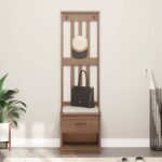 vidaXL Halový strom SANDENS 45x40x159,5 cm masívna borovica – Obrázok 4