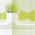 vidaXL Voálové závesy s priechodkami 2 ks Apple Green 140x225 cm – Obrázok 3