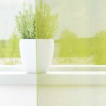 vidaXL Voálové závesy s priechodkami 2 ks Apple Green 140x260 cm – Obrázok 3