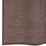 vidaXL Voálové závesy s priechodkami 2 ks Hnedá 140x300 cm – Obrázok 6