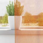 vidaXL voálové závesy s priechodkami 2 ks oranžové 140x260 cm – Obrázok 3