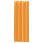 vidaXL voálové závesy s priechodkami 2 ks oranžové 140x260 cm – Obrázok 4
