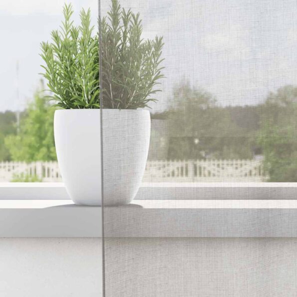 vidaXL Voálové závesy s priechodkami 2 ks svetlosivé 140x245 cm – Obrázok 3