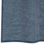 vidaXL Voile Záclony s priechodkami 2 ks Royal Blue – Obrázok 6