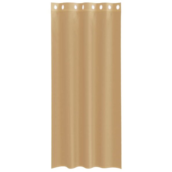 vidaXL Voálové závesy s priechodkami 2 ks Pies – Obrázok 4