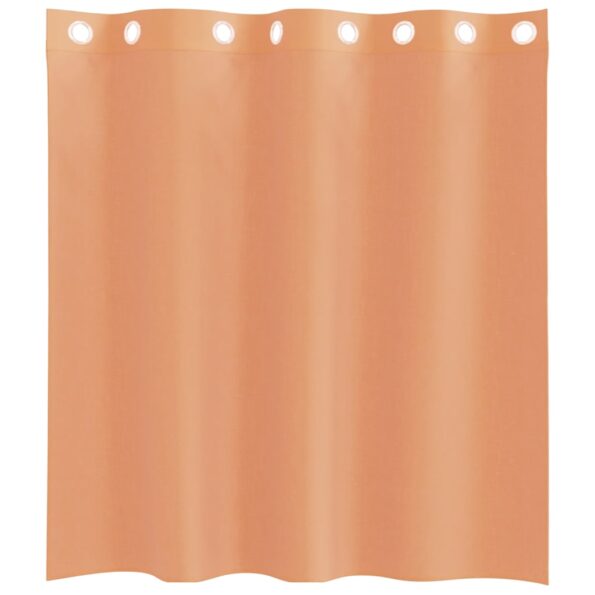 vidaXL Voálové závesy s priechodkami, 2 ks, tehlové – Obrázok 4