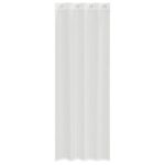 vidaXL Voálové závesy s priechodkami, 2 ks, biele – Obrázok 4