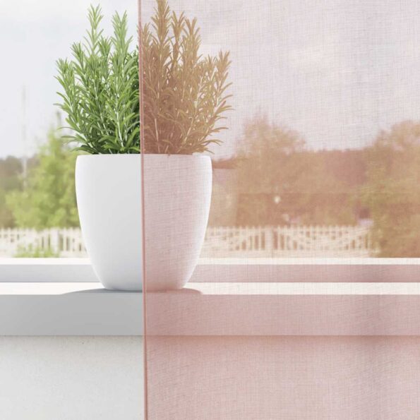 VXL8721158552143_g_en_hd_1.jpg vidaXL Voile záclony s vreckami na tyče, 2 ks, ružové – Obrázok 3