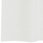 vidaXL Voálové závesy s vreckami na tyče, 2 ks, biele – Obrázok 6