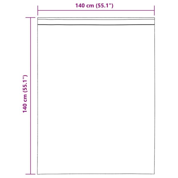 vidaXL voálové závesy s vrchnou časťou, 2 ks, čierne – Obrázok 9
