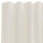 vidaXL voálové závesy s vrchnou časťou, 2 ks, krémové – Obrázok 5