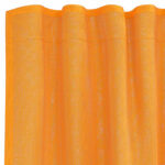 vidaXL voálové závesy s pútkami, 2 ks, oranžové, 140x245 cm – Obrázok 5