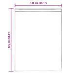 vidaXL Voálové závesy so slučkami 2 ks Piesok 140x175 cm – Obrázok 9