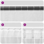 vidaXL Voálové závesy so slučkami 2 ks Piesok 140x225 cm – Obrázok 7