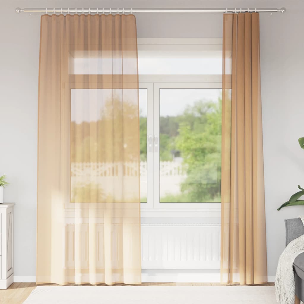 VXL8721158553249_m_en_hd_1.jpg vidaXL Voálové závesy so slučkami 2 ks Piesok 140x225 cm – Obrázok 1