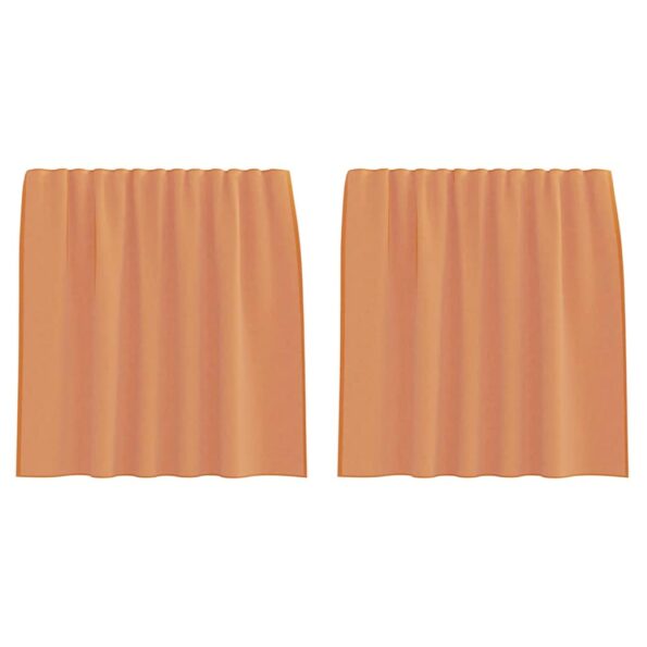 VXL8721158553379_a_en_hd_1.jpg vidaXL Voile Záclony s pútkami 2 ks Terakota 140x140 cm – Obrázok 2