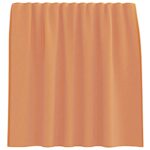 vidaXL Voile Záclony s pútkami 2 ks Terakota 140x140 cm – Obrázok 4