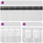 vidaXL Voile Záclony s pútkami 2 ks Terakota 140x140 cm – Obrázok 7