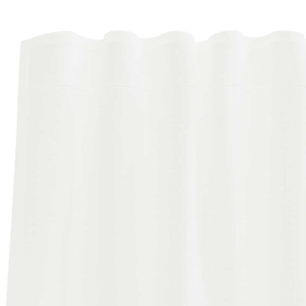 vidaXL Voálové závesy s pútkami 2 ks Biele 140x260 cm – Obrázok 6