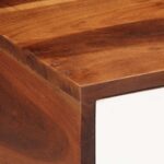 VidaXL Príručný stolík 45x30x45 cm Akácia z masívneho dreva – Obrázok 7