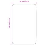 vidaXL Chlpatý koberec s vysokým vlasom 60x100 cm polyester – Obrázok 10