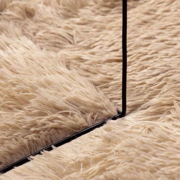VXL8721158558152_g_en_hd_5.jpg vidaXL Chlpatý koberec s vysokým vlasom béžová 130x200 cm polyester – Obrázok 7
