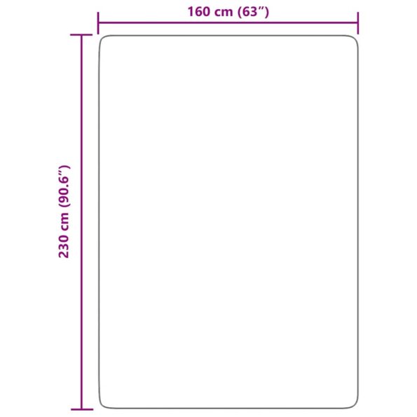 vidaXL Chlpatý koberec s vysokým vlasom tmavosivá 160x230 cm polyester – Obrázok 10