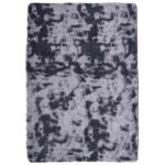 vidaXL Chlpatý koberec s vysokým vlasom tmavosivá 240x340 cm polyester – Obrázok 2
