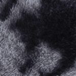 vidaXL Chlpatý koberec s vysokým vlasom tmavosivá 120x120 cm polyester – Obrázok 9