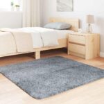 vidaXL Chlpatý koberec s vysokým vlasom NAVARRA 120x120 cm polyester – Obrázok 3