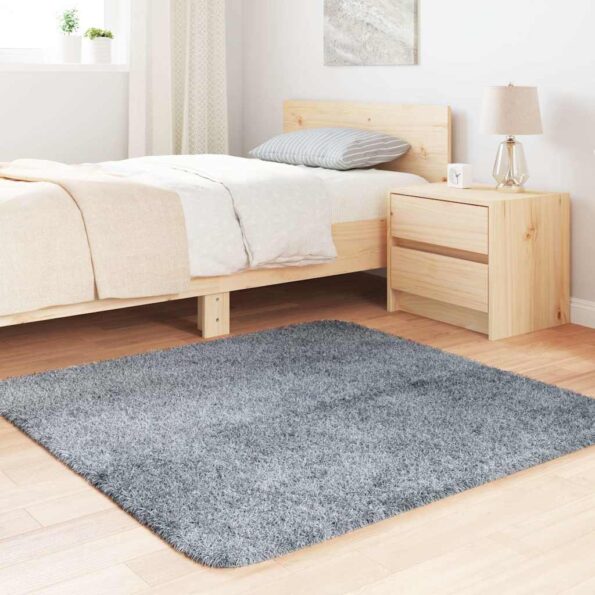 vidaXL Chlpatý koberec s vysokým vlasom NAVARRA 120x120 cm polyester – Obrázok 3