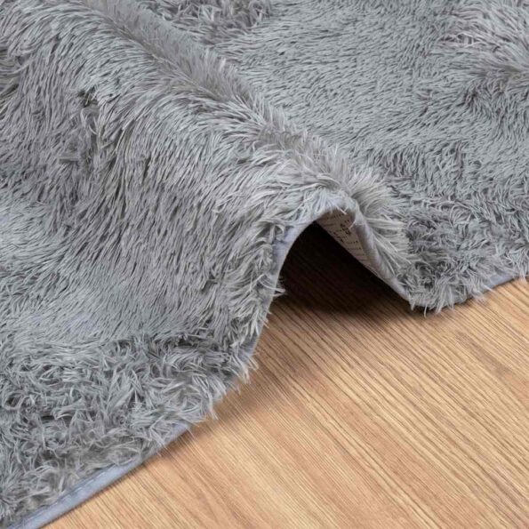 vidaXL Chlpatý koberec s vysokým vlasom NAVARRA 120x120 cm polyester – Obrázok 5